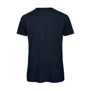 Navy Blue Short Sleeve Round Neck Shirt