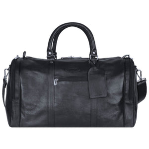 Leather Travel Duffel Bag