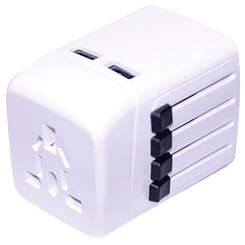 White Travel Adaptor