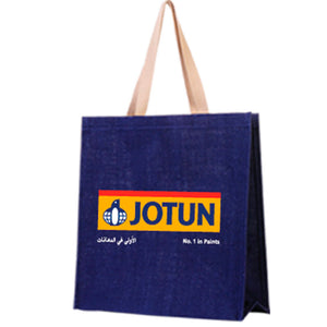 Navy Blue Jute Bag