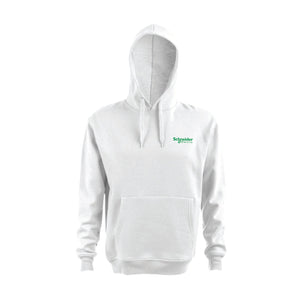 White Hoodie with zipper