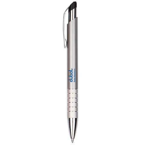 Silver Metallic Plastic Pen