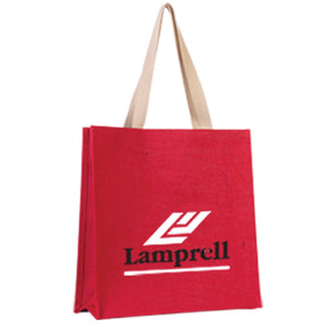 Red Jute Bag