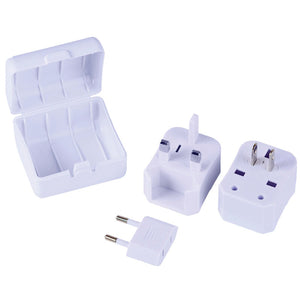 White Travel Adaptor