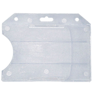Double Sided Landscape Rigid Card Holder