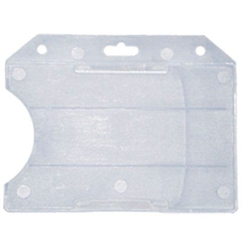 Double Sided Landscape Rigid Card Holder