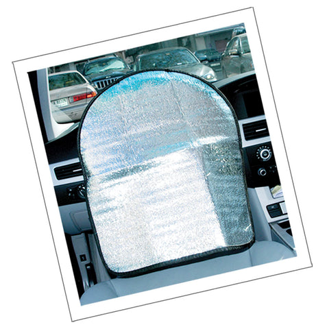 Silver Reflective Steering Wheel Cover