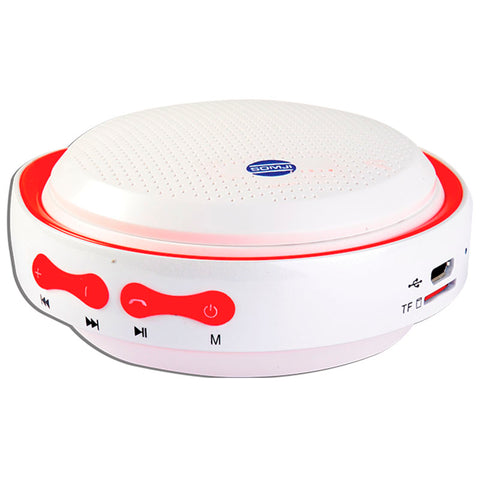 White - Red Wireless Speaker
