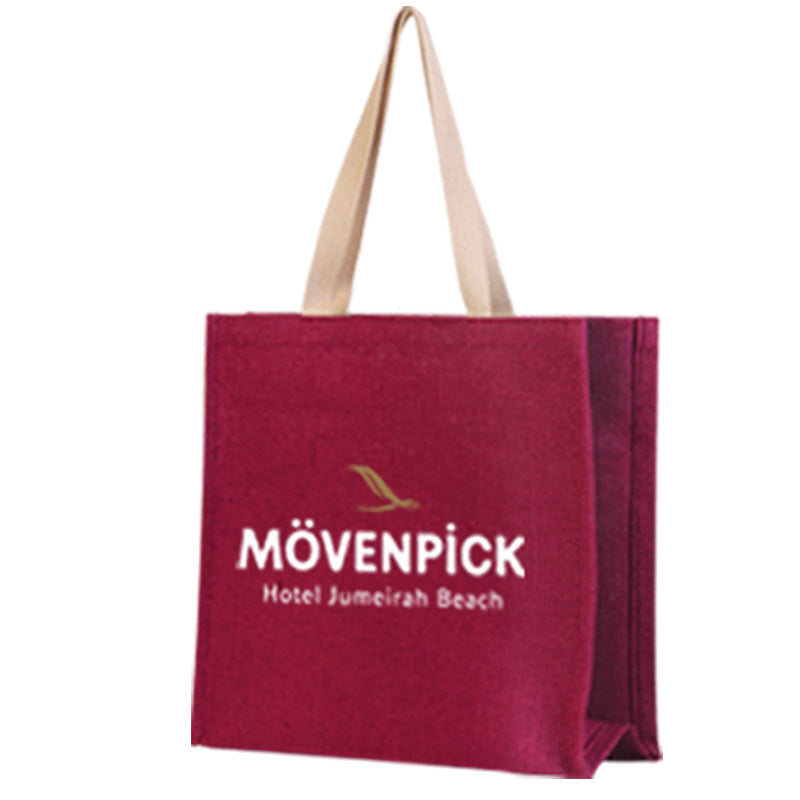 Maroon Jute Bag