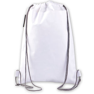 White Drawstring Bag