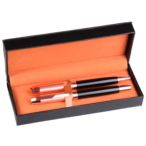 Black - Rose Gold Metal Pen