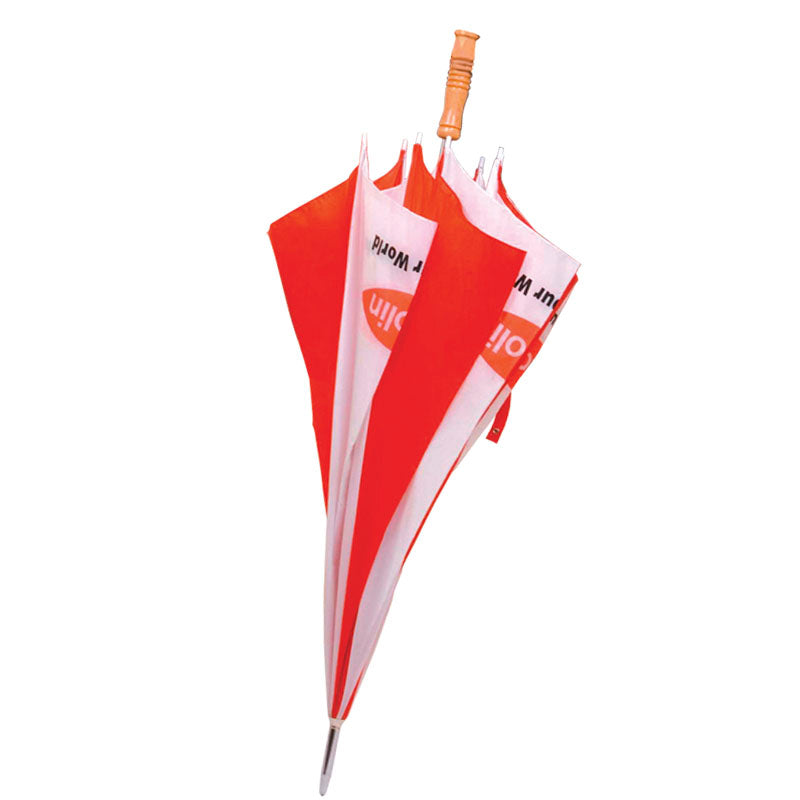 Red - White Golf Umbrella