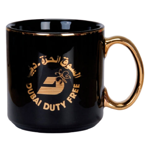 Black Gold Ceramic Mug