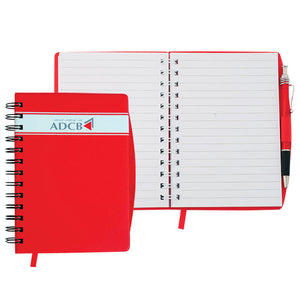 Red Spiral Notebook