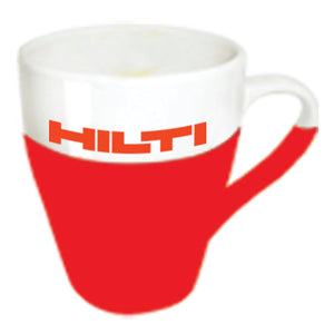 Red - White Ceramic Mug