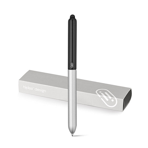 NEO. Black / Silver Aluminium ballpoint with twist mechanism.