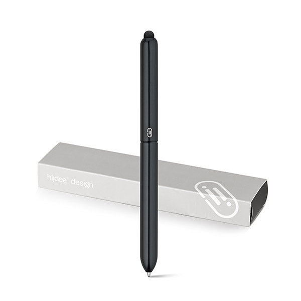 NEO. Black / Silver Aluminium ballpoint with twist mechanism.