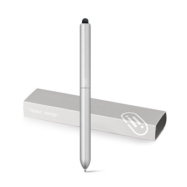 NEO. Black / Silver Aluminium ballpoint with twist mechanism.