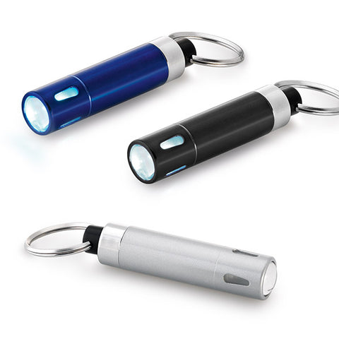 Aluminium Torch Keyring