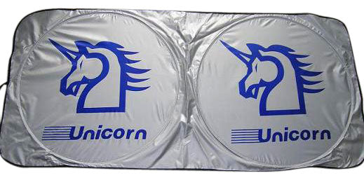 Silver Double Layer Collapsible Sunshade