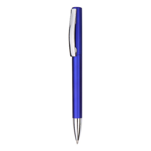 Blue - Silver Plastic Pen
