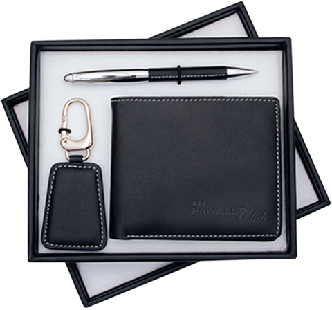 Leather Gift Set