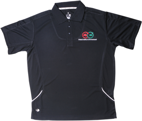 Centigrade-Black Somji 41° Dri Fit Polo Shirt