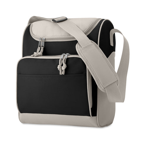 Cooler bag with front pocket