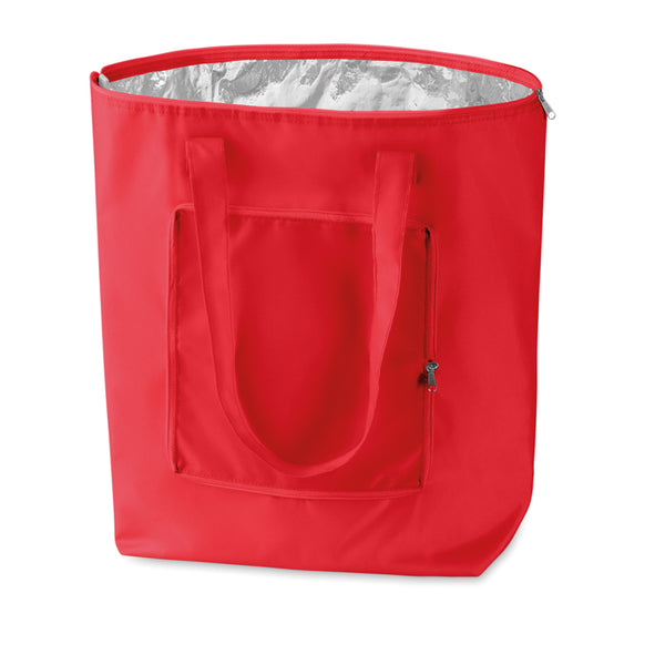 Foldable cooler shopping bag