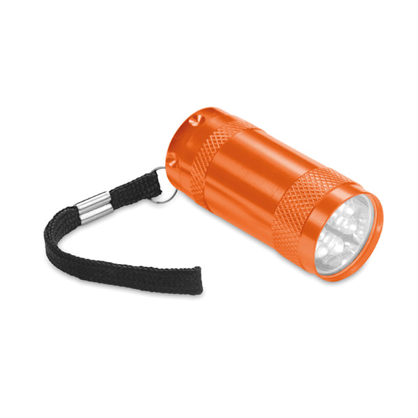 Aluminium torch & wrist strap