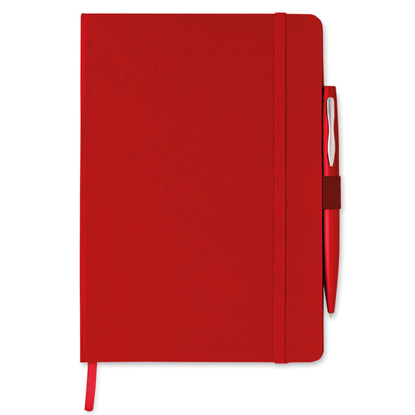 A5 note book with pen