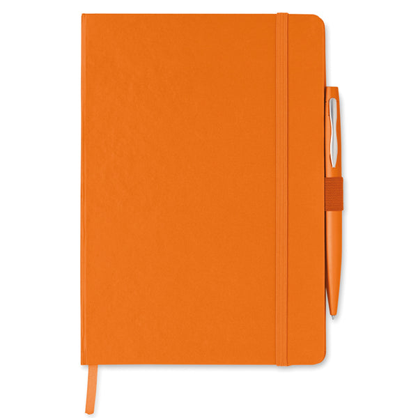 A5 note book with pen