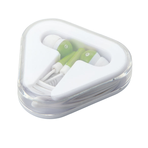 Earphones in PS case