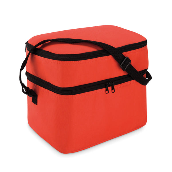 Cooler bag with 2 compartments