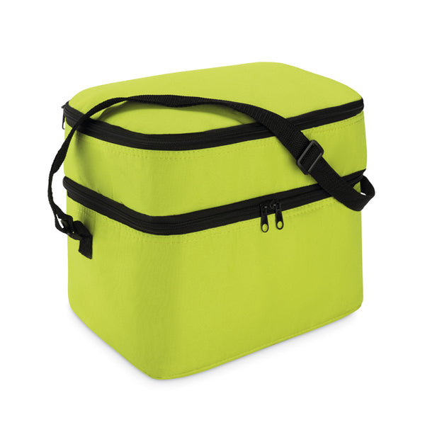 Cooler bag with 2 compartments