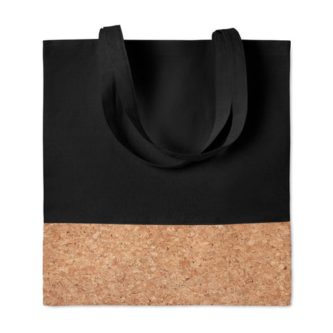 Shopping bag cork details