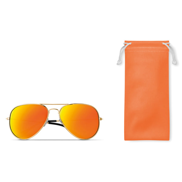 Sunglasses in microfiber pouch