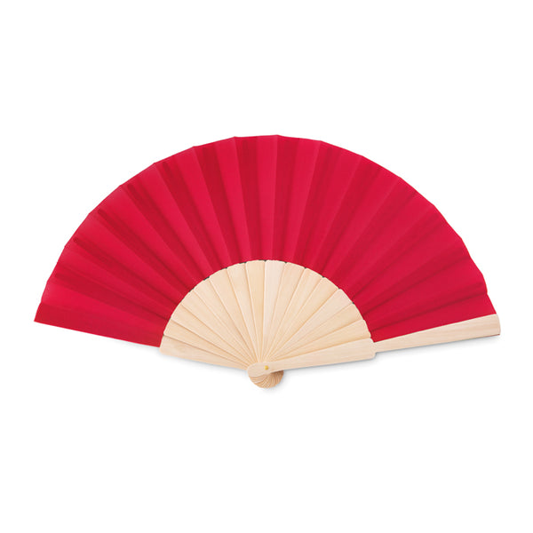 Manual hand fan