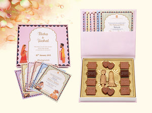 Maya 10 Pcs + Couple Bar Chocolates