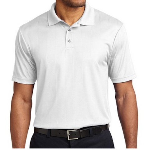 Mercury- White Somji 41° Dri Fit Polo Shirt