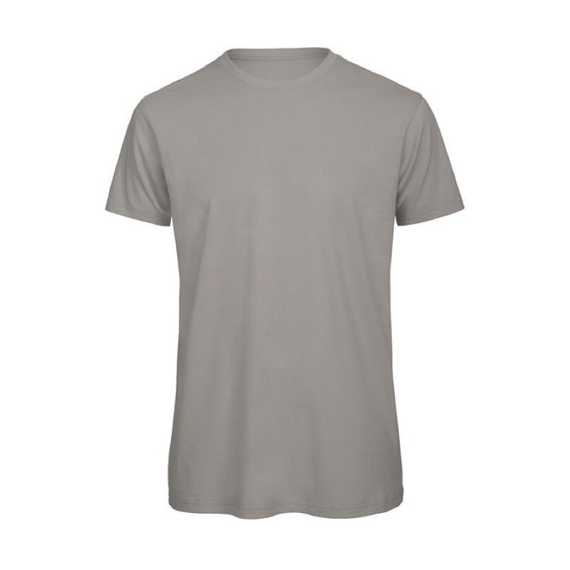Light Grey Short Sleeve Round Neck Shirt