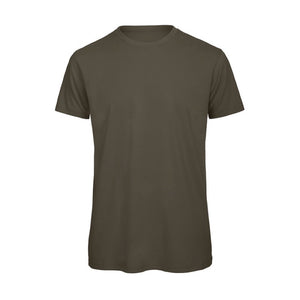 Brown Short Sleeve Round Neck Shirt