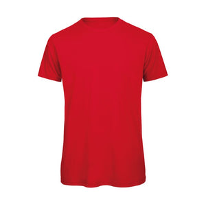 Red Short Sleeve Round Neck Shirt