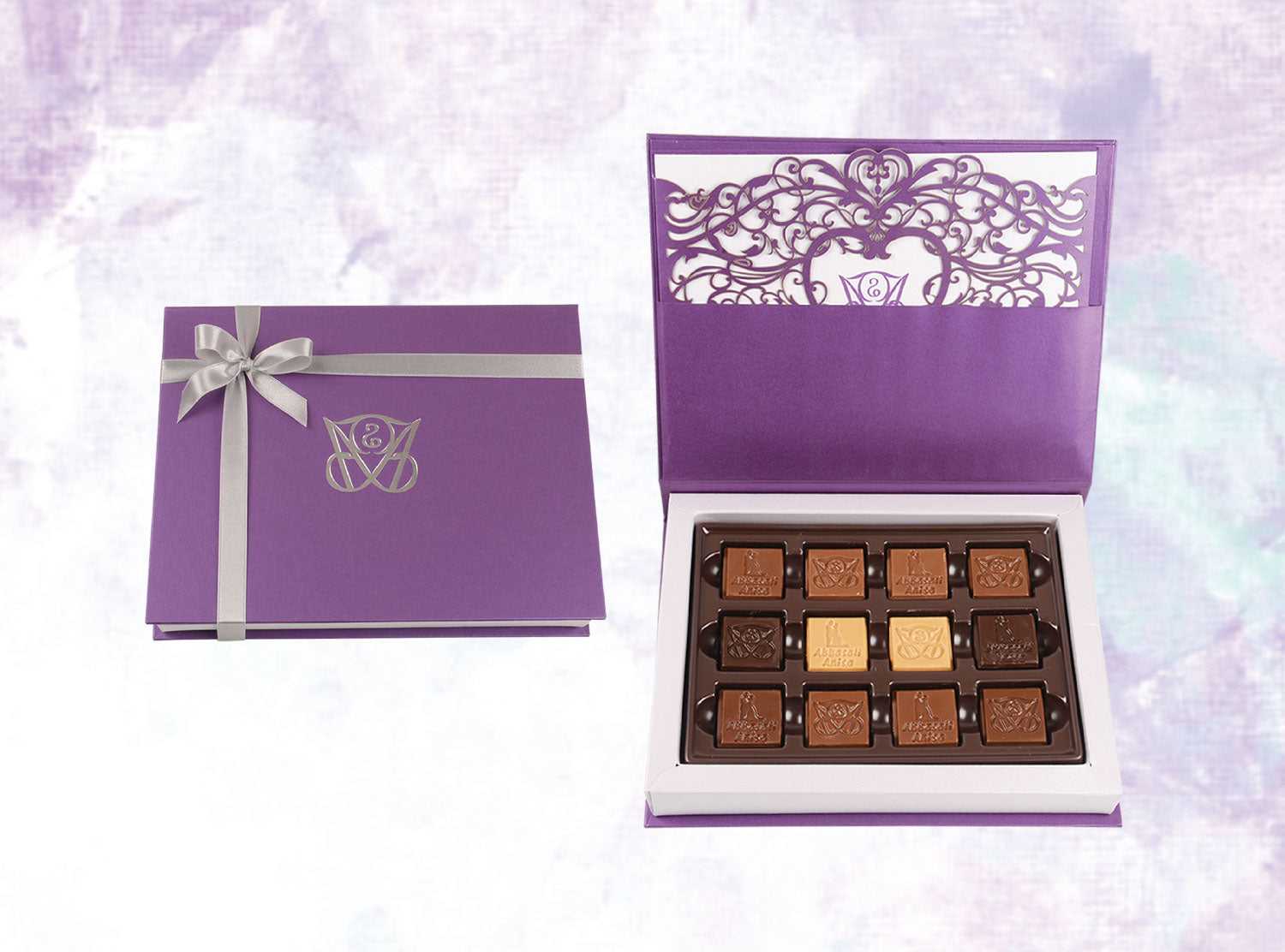 Diwa Gracious 12 Pcs Chocolates with Invitation Cards